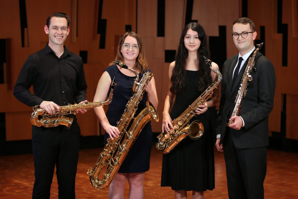The UCLA Gluck<br />
Saxophone Quartet