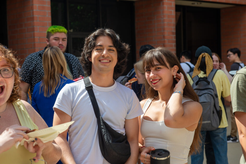 Students at Welcome Day